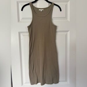 Z Supply Delfa  Women's Ribbed Green Dress-S